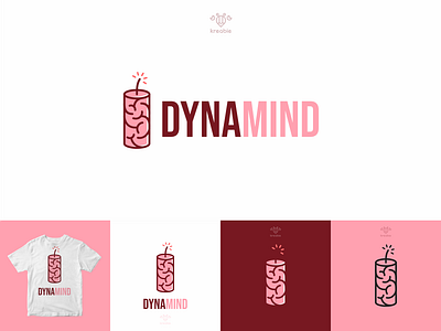 Brain Dynamite logo bomb brain brand design dynamite logo mind minimalist modern simple