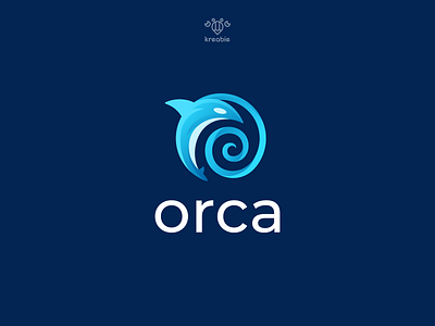 ORCA LOGO cool logo minimalist modern monogram ocean orca sea simple
