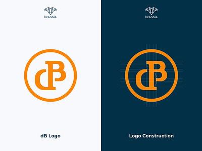 dB Logo 3d b branding d design graphic design lettermark logo minimalist modern monogram simple