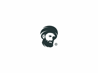 Beard Moslem beard beardman islam man moeslem monogram simple