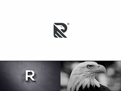 R Eagle rlogosimpleeaglemonogram