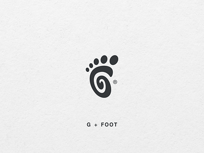 G-Foot foot forsale g logo monogram simple