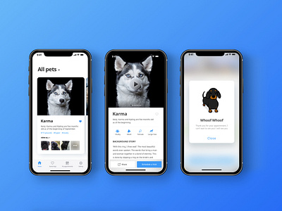 Pet Adoption Mobile App UI Design