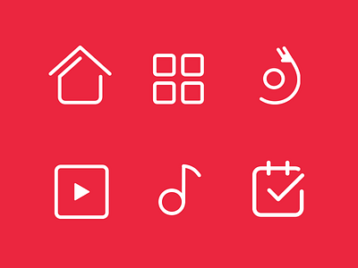 Icon set I'm currently working on