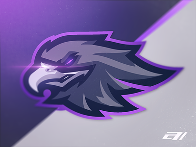 Raven branding crow design esports gaming illustration logo mascot logo raven sports logo vector