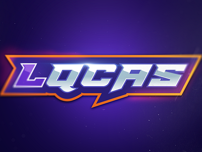 Lucas "Lqcas" athayadzn branding design esports gaming logo sports logo text vector wordmark