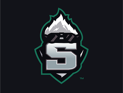 Stylized S logo athayadzn branding character design gaming icon identity illustration logo mascot logo modern sports sports branding varsity vector