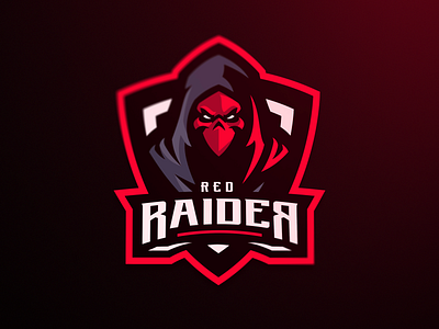 Red Raider athayadzn branding design esports gaming illustration logo logotype mascot mascot logo mascotlogo skull sport logo sportlogo sports sports logo vector