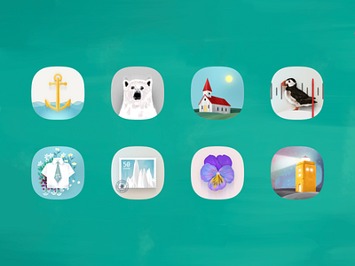 Icons For Iceland Ⅰ