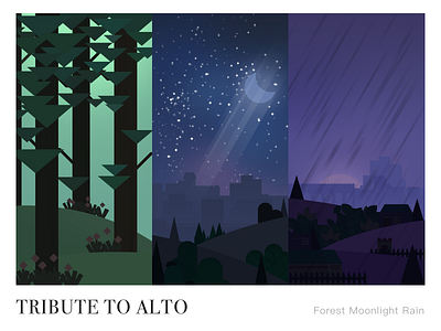 tribute to alto design flat illustration illustrator