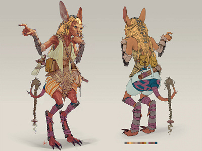 Goblin girl character design characterdesign concept art concept design creature drawing fantasy goblin illustration monster sketch