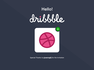 Hello Dribbble!