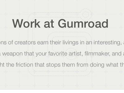 Work at Gumroad