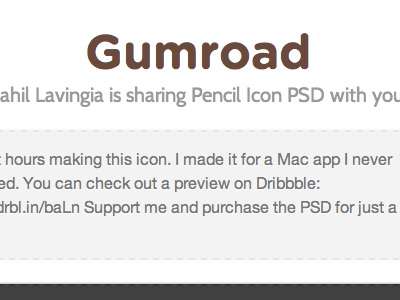 Gumroad gumroad