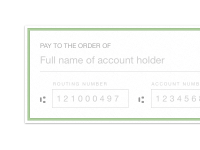 Pay to the order of... check gumroad