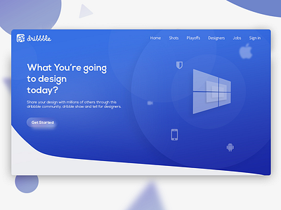 Desktop App Landing Page - Demo