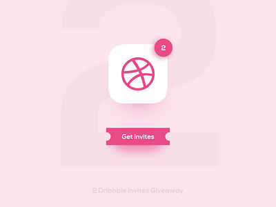 2 Dribbble Invites