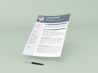 Resume Design cv layout resume