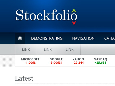 Stockfolio business investing stocks website