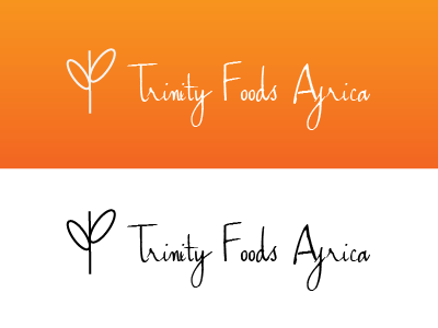 Tfa africa logo orange typography