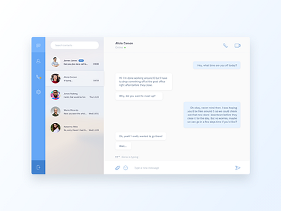 Daily UI 13 - Direct Messaging