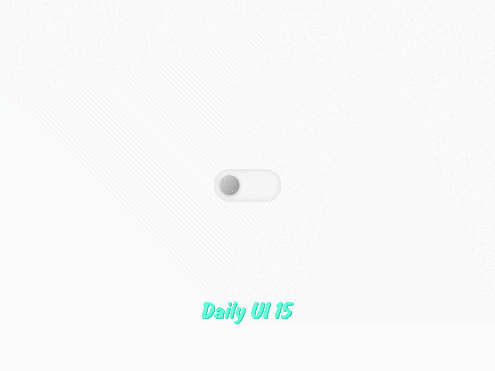 Daily UI 15 - On/Off Switch animation app button button animation dailyui dailyuichallenge design digital minimal on off switch screen ui