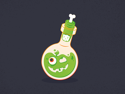 StickerMule Halloween Pins Competition Entry by Ilarion Ananiev character competition flask flat design flat illustration halloween halloween illustration halloween playoff illustration logo logo identity icon pin pin design pins scary spooky stickermule texture vector zombie