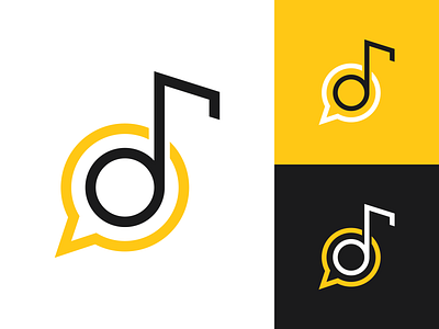 Logo Design Concept for Music Social Network by Ilarion Ananiev