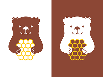 Happy Bear Logo Design Concept by Ilarion Ananiev