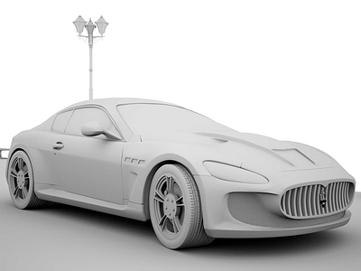 Maserati 3d Model 3d 3d model 3d modelling car maserati product design