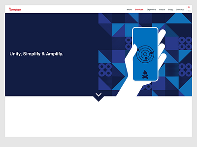 Services Strategy - iamrobert design flat ui web