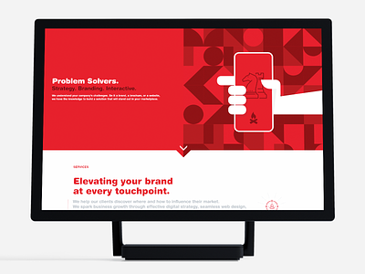 Design Services Landing Page | iamrobert agency website design services ui ux web website