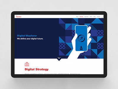 Strategy Page | Agency Website | iamrobert agency website strategy ui ux web design website