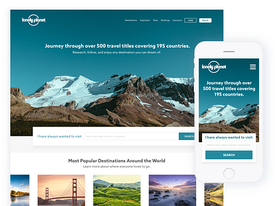 Lonely Planet by Steven St. Clair on Dribbble