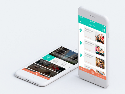MyTime iOS App Redesign app green interface ios iphone layout mobile product responsive ui ux white
