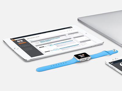 The Gild Hiring Platform app grey interface ios iphone layout mobile product profile ui ux white
