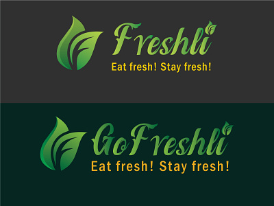Freshli and GoFreshli Logo Design branding logo