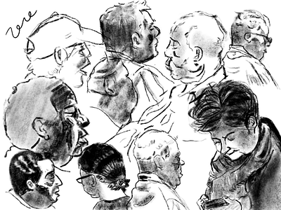 people character people sketch