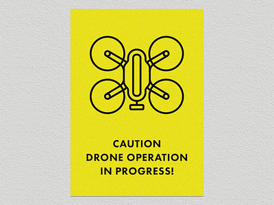 Caution device drone gopro karma