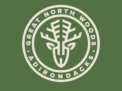 Great North Woods - Deer Badge