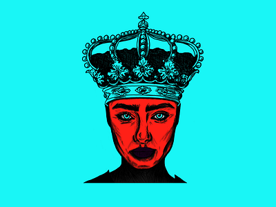 #9 Red Queen art arte artwork illustration ipadpro red redqueen