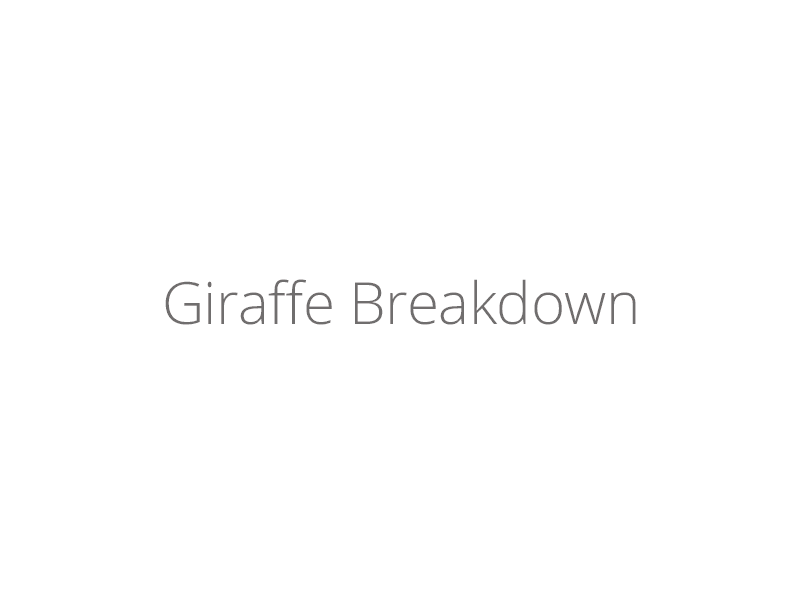 [GIF] Giraffe Breakdown animal animated gif giraffe photoshop vexel