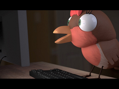 Ruby Shopping - Ruby & Ralph 2015 advert animation bird christmas modo movie reflection ruby virgin