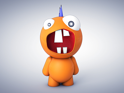 Monster Character 3d c4d character cinema 4d monster render sketch toon