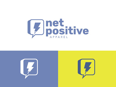 Net Positive Apparel logo branding design icon illustration logo richmond vector virginia