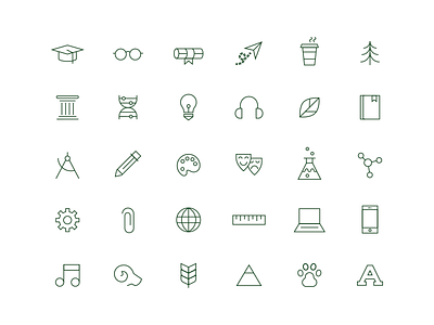 Colorado State University Iconography Set