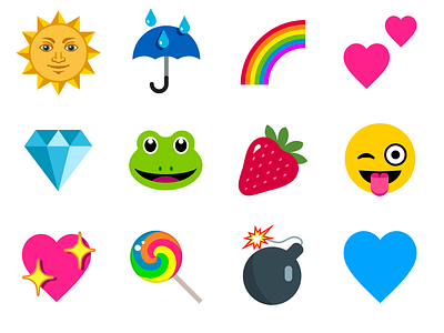 Kore Emoji Set emoji emoji set iconography illustration