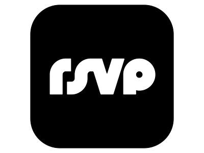 Rsvp Logo branding identity logo typography