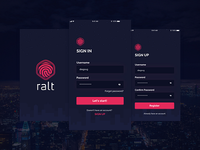 Daily UI #001 - Sign Up