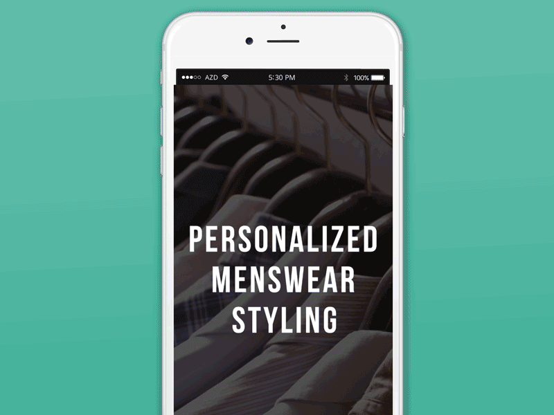 Klothed App - Personalized Shopping & Style Planning animation ios app klothed menswear outfit planning personalized shopping app virtual wardrobe